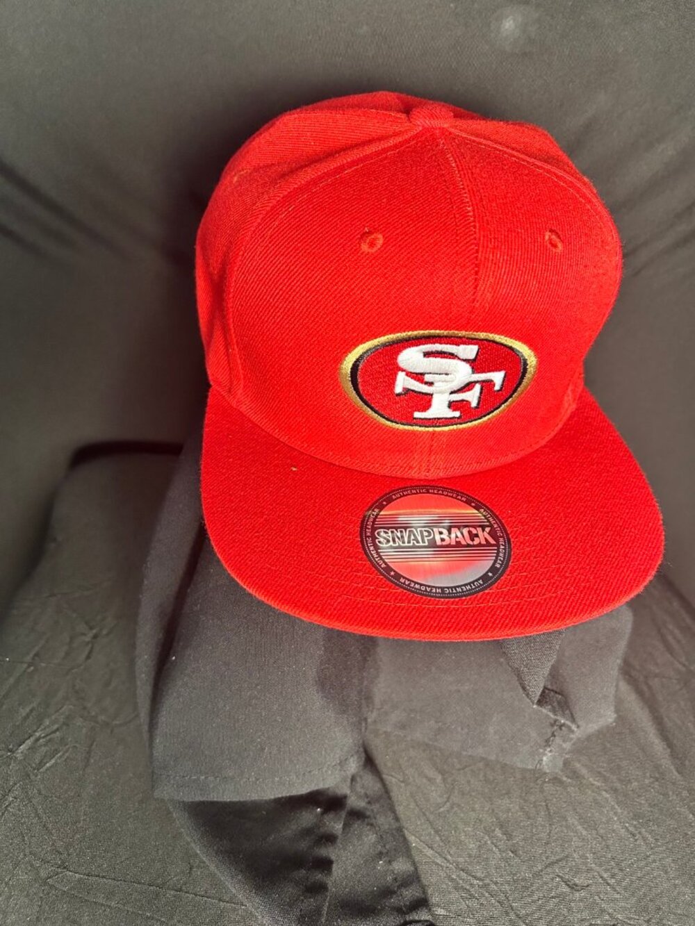 San Francisco 49ers Snapback Hat All Red One Size Unbranded